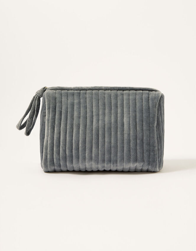 Large Quilted Makeup Bag, , large