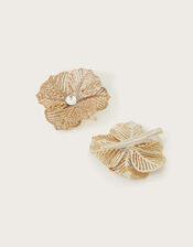 2-Pack Flower Hair Clips, , large