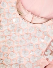 Inaya Floral Sequin Party Dress, Pink (PINK), large