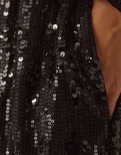 Selah Sequin Balloon Trousers, Black (BLACK), large