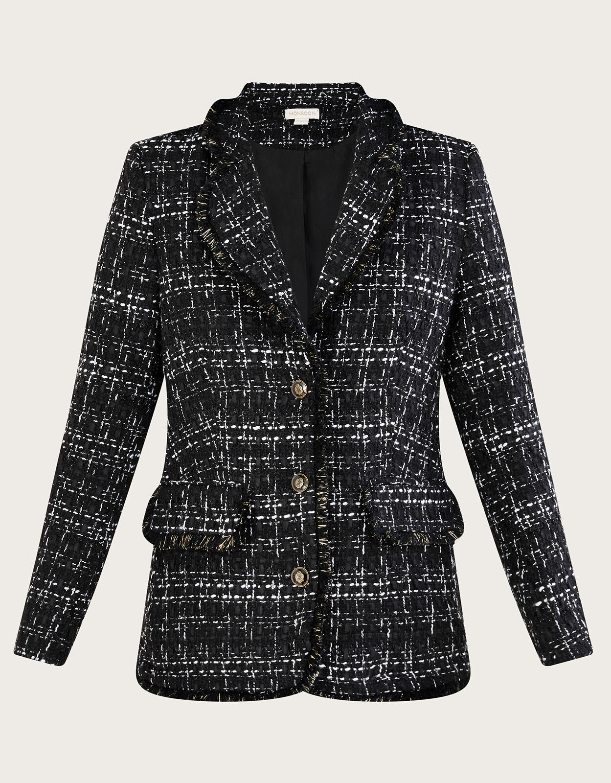 Womens textured blazer on sale