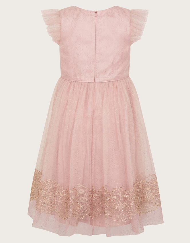 Ayra Sparkle Lace Tulle Dress, Pink (PINK), large