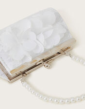 Pearl Bow Bridesmaid Mini Bag, , large