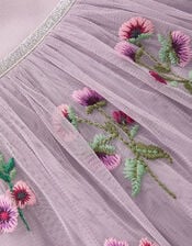 Baby Floral Disco Dress, Purple (LILAC), large