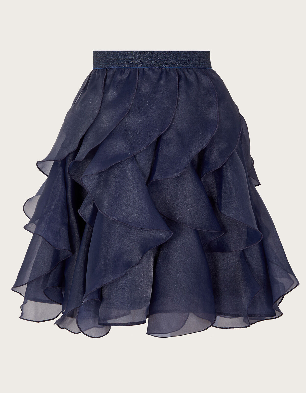 Cancan Ruffle Skirt Blue Girls Skirts Monsoon Global