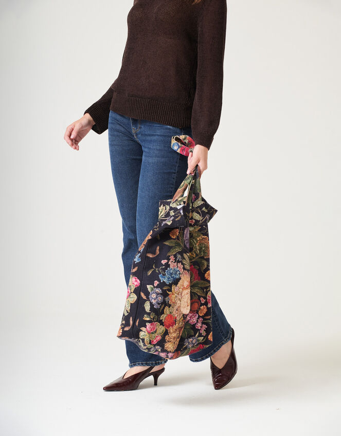One Hundred Stars Primula Canvas Tote Bag, , large