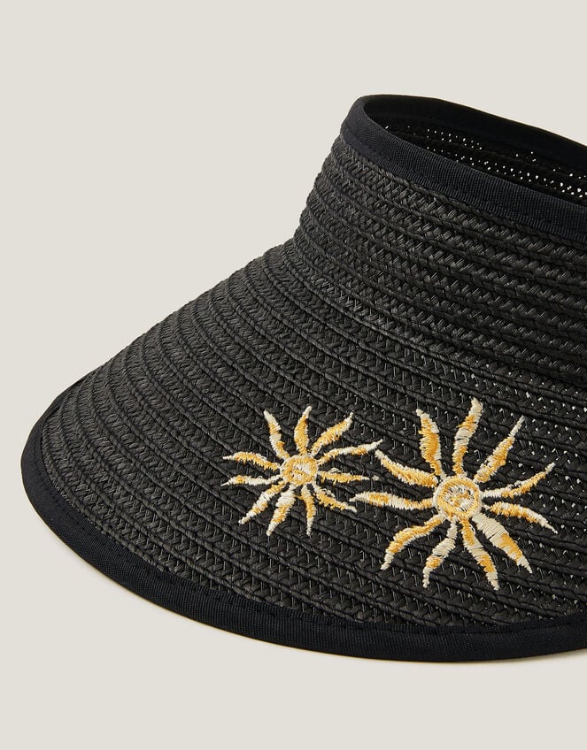 Tashie Embroidered Sun Visor, , large