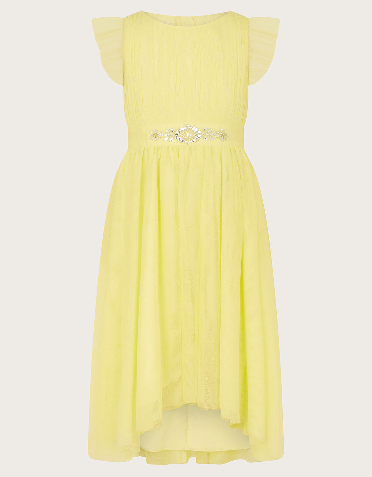 Penelope Belt Dress Yellow Eid Collection Monsoon Global