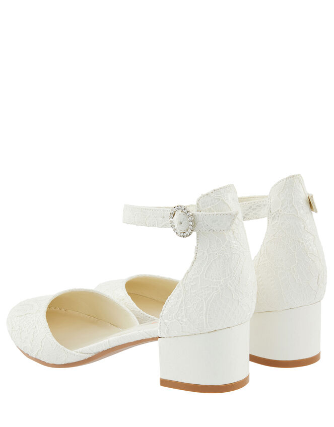 Everleigh Lace Two Part Shoe, Ivory (IVORY), large