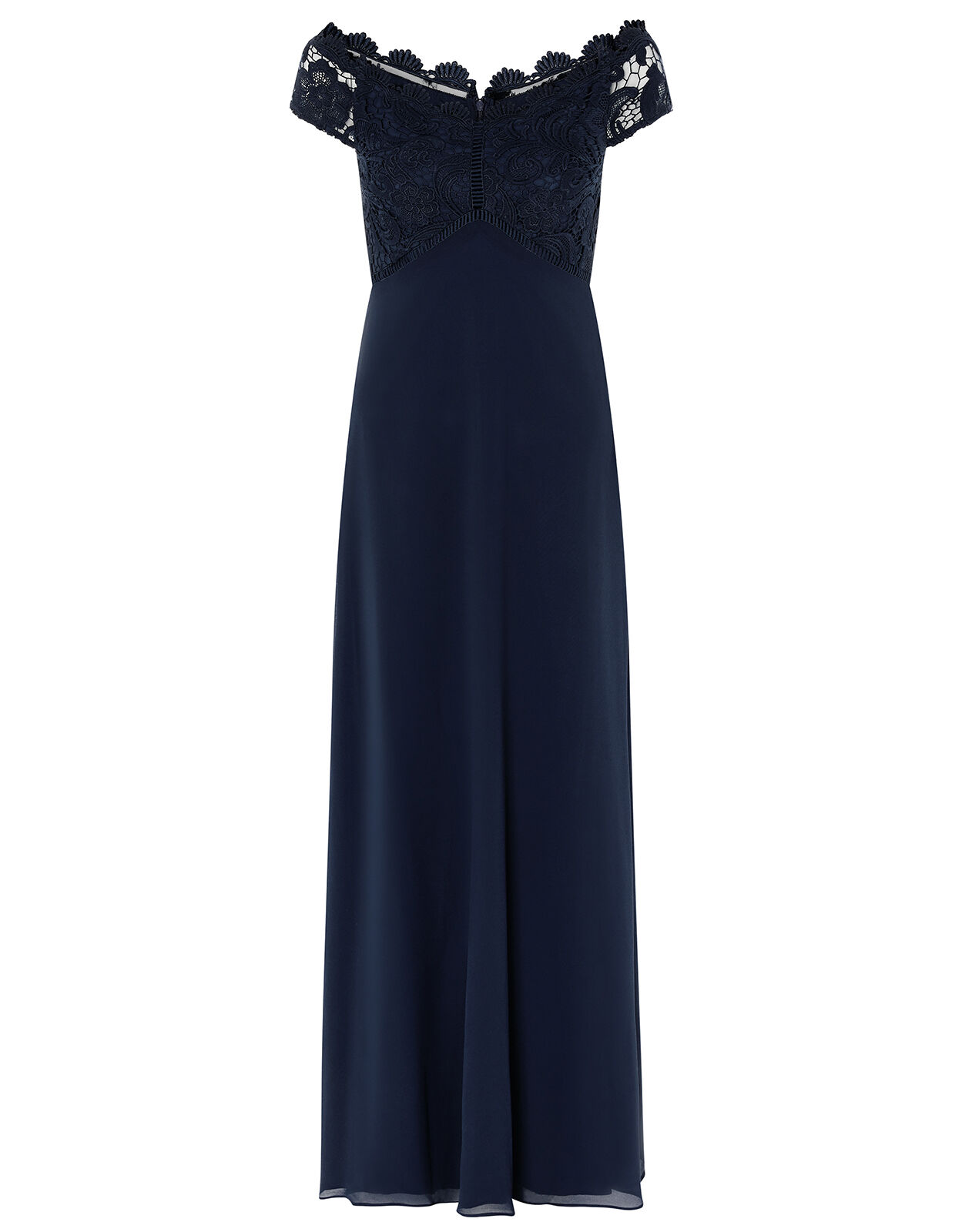 Monsoon navy maxi dress outlet