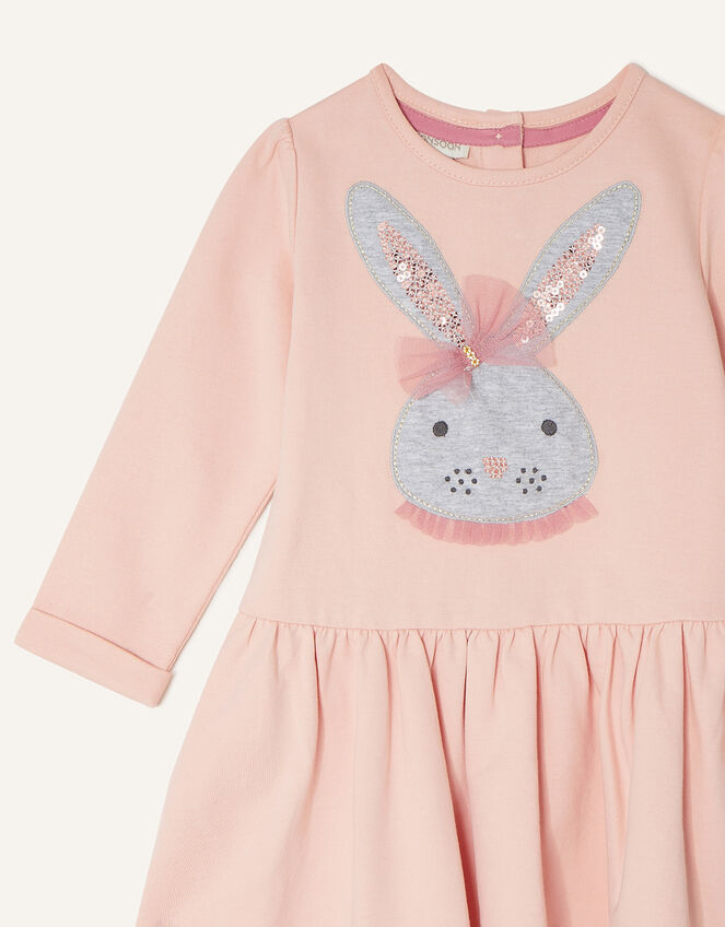 Baby Bunny Dress and Tights Set, Pink (PINK), large