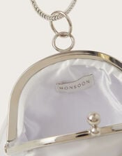 Diamante Bow Bangle Bag, , large