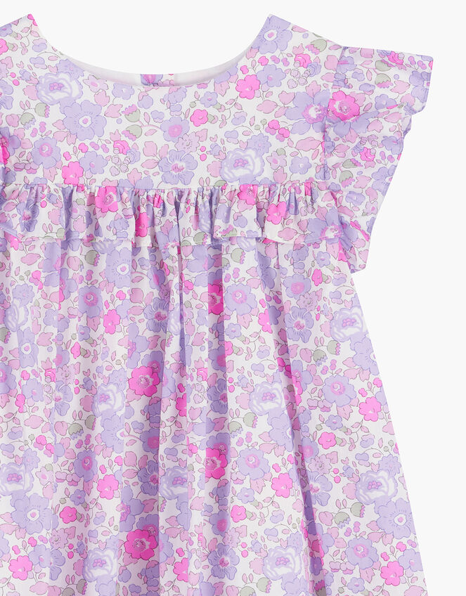 Trotters Betsy Frill Dress, Purple (LILAC), large