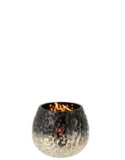 Gatsby Black and Gold Tealight Holder, , large