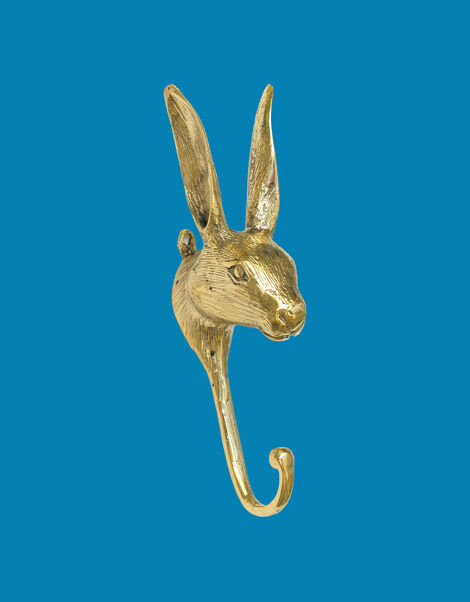 Chloe Alberry Brass Bunny Hook, , large