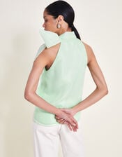 Vera Organza Top, Green (MINT), large