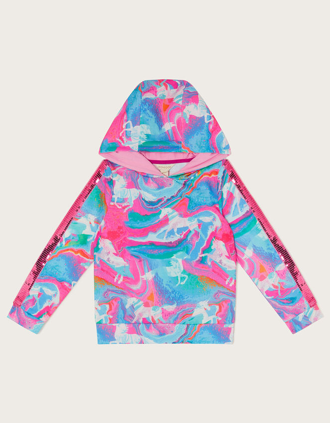 Marble Unicorn Hoodie, Multi (MULTI), large