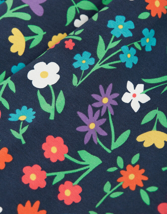 Frugi Sofia Skater Dress, Blue (NAVY), large