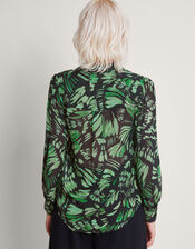 Ophelia Blouse, Black (BLACK), large