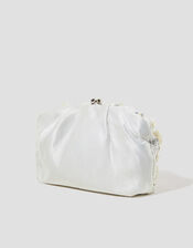 Mia Floral Embellished Clutch Bag, , large