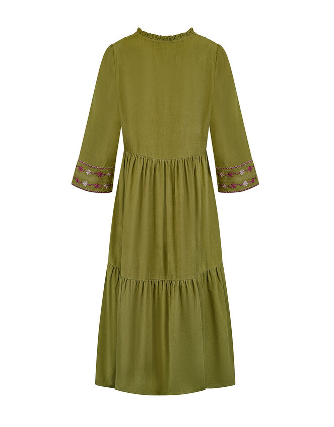East Janelle Cord Dress, Green (GREEN), large