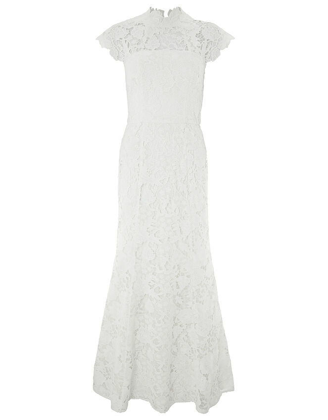 Emilie Lace Bridal Maxi Dress, Ivory (IVORY), large