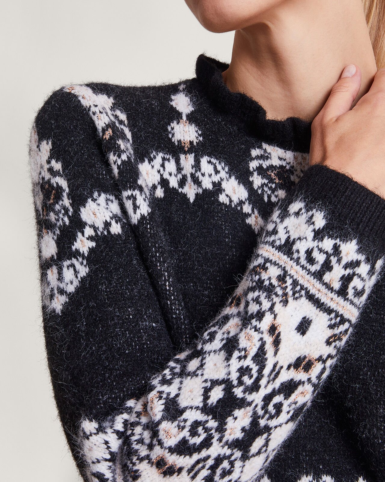 Grey fair discount isle sweater