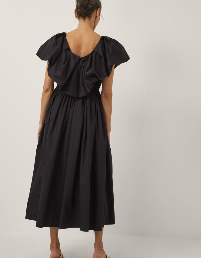 Devotion Twins Deos Frill Maxi Dress, Black (BLACK), large