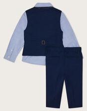 Adam Four-Piece Suit with Tie, Blue (NAVY), large