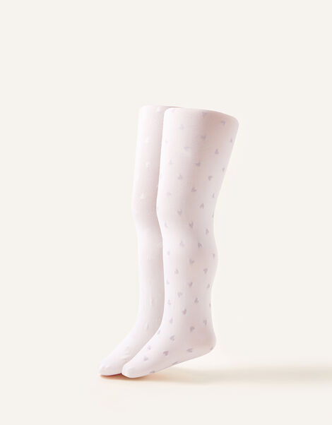 Glitter Heart Tights Twinset, Multi (MULTI), large