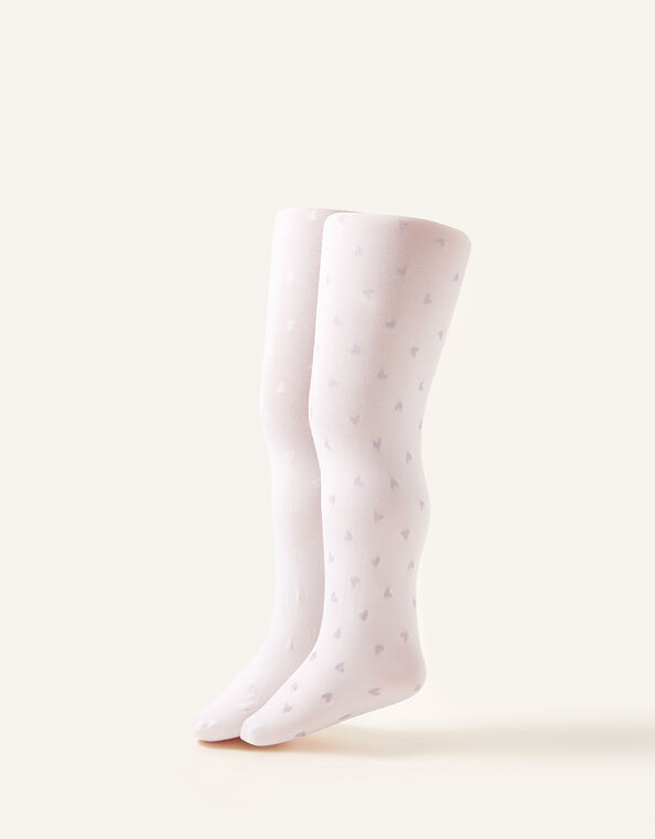 Glitter Heart Tights Twinset, Multi (MULTI), large