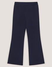 Christmas Kick Flare Leggings, Blue (NAVY), large