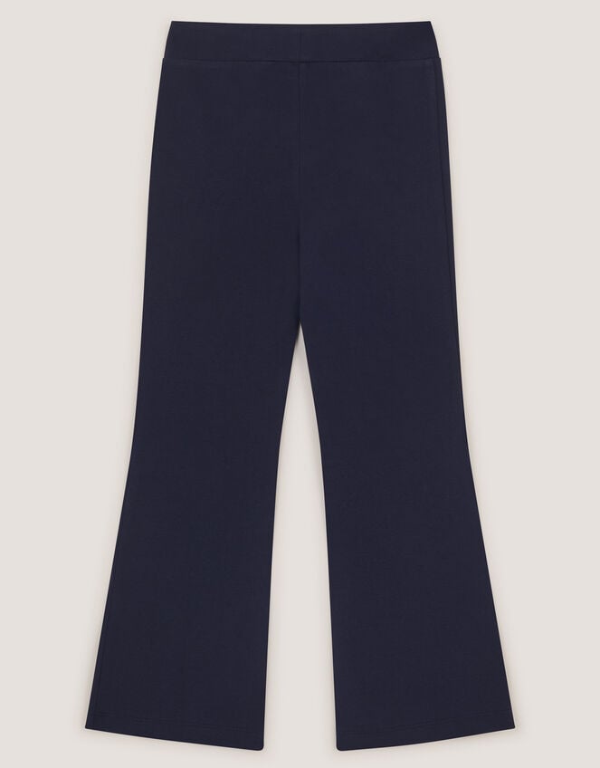 Christmas Kick Flare Leggings, Blue (NAVY), large