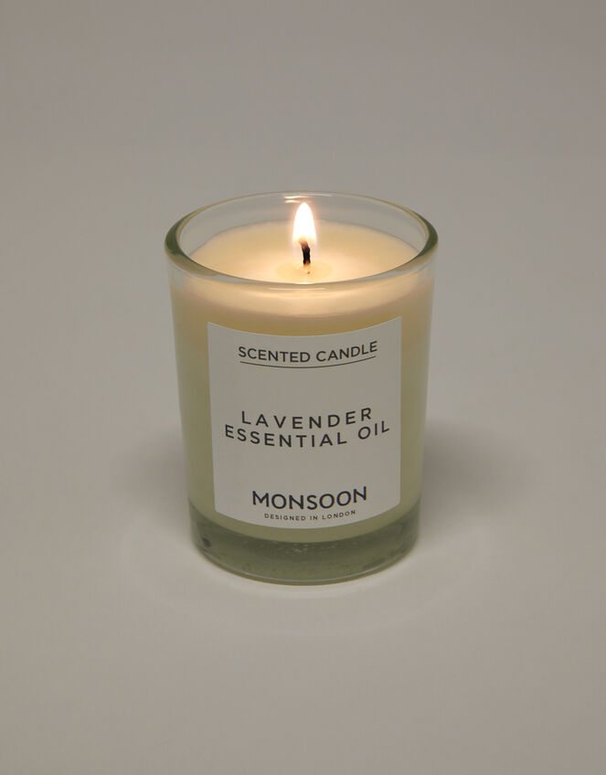 Small Lavender Scented Candle, , large
