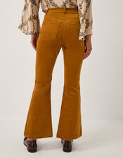Cassidy Corduroy Flare Pants, Camel (CAMEL), large