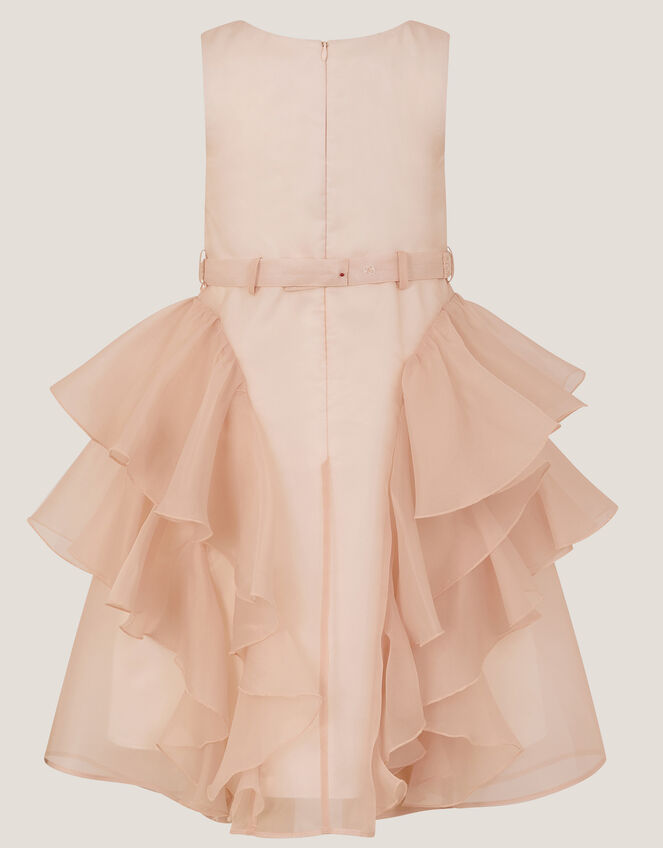 Joanie Organza Ruffle Party Dress, Pink (PINK), large