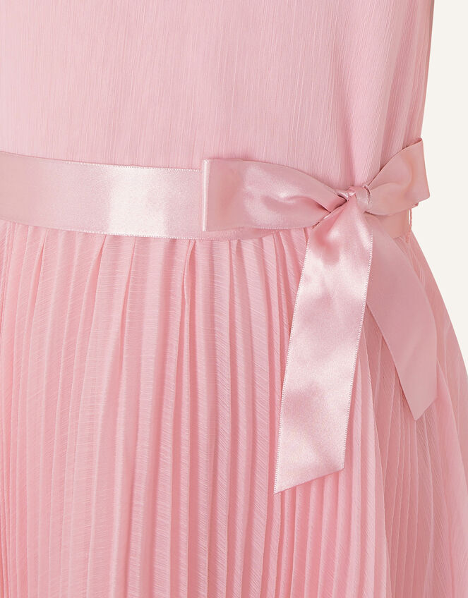Rubina Pleated Dress, Pink (DUSKY PINK), large