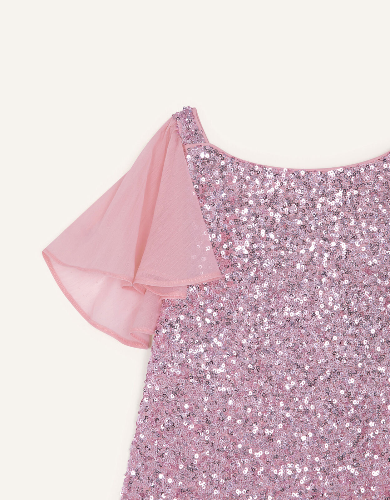 Monsoon pink sequin new arrivals top