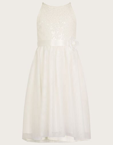 Truth Sequin Maxi Dress, Ivory (IVORY), large