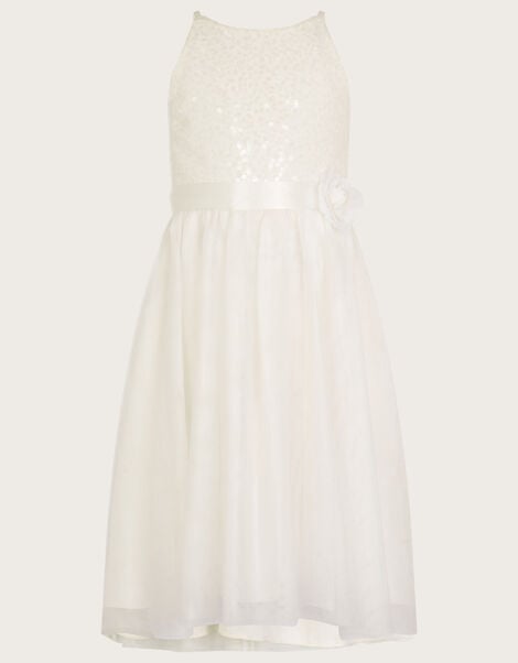 Truth Sequin Maxi Dress, Ivory (IVORY), large
