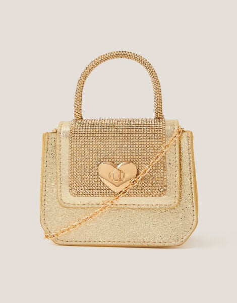 Mini Metallic Handbag, , large