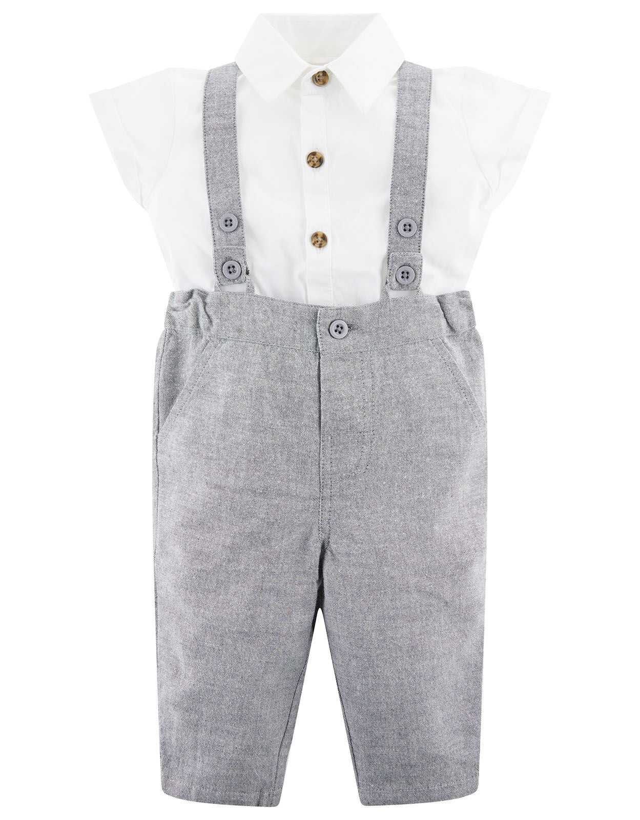 Baby store grey suit
