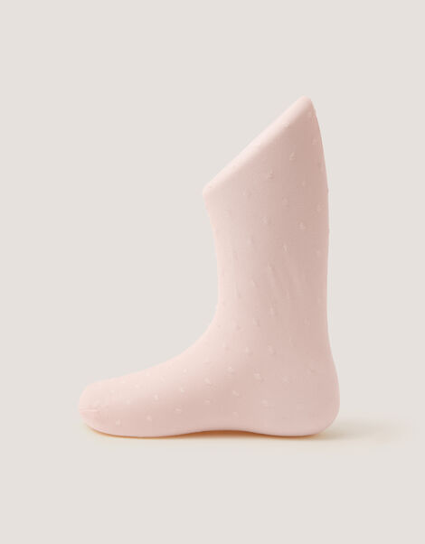 Baby 35 Denier Bridal Spot Tights, Pink (PINK), large