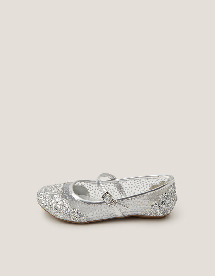 1 Pair Girls' Firework Mesh Hollow Soft Bottom Flat Shoes main image 0