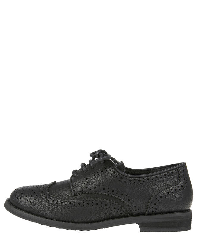 Brogue Shoes, Black (BLACK), large