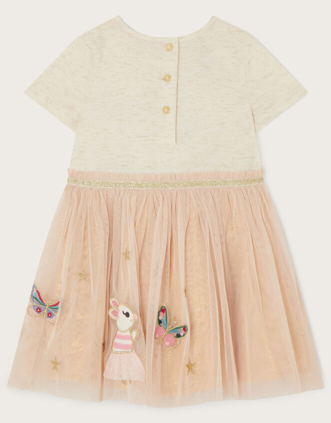 Baby Disco Bunny Dress, Nude (NUDE), large