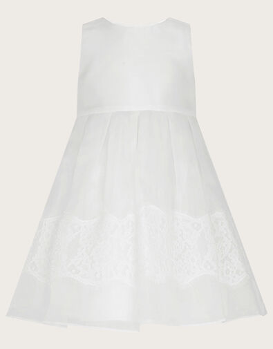 Baby Alovette Lace Christening Dress White, White (WHITE), large