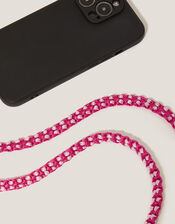 Braided Cord Phone Strap, Pink (PINK), large