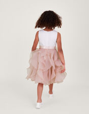 Lace Can Can Ruffle Dress, Pink (PINK), large