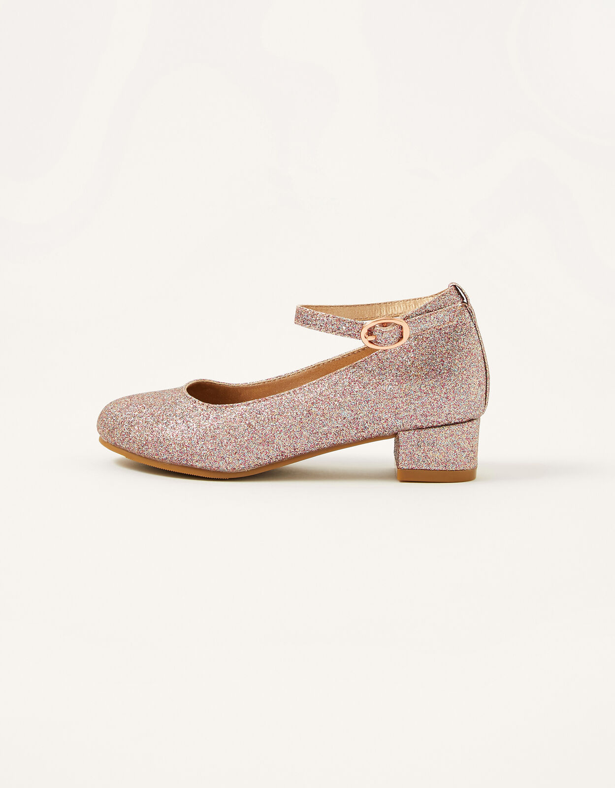 Glitter Heel Shoes Multi